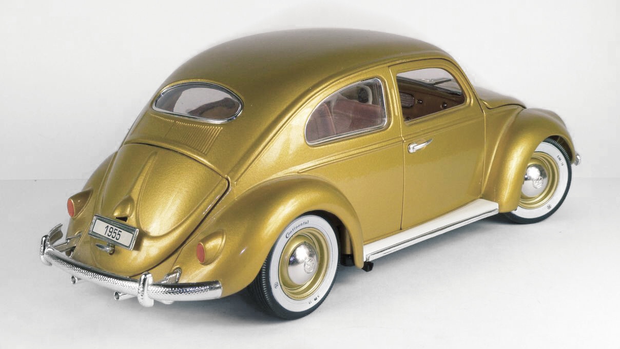 Gold Vintage Beetle Car