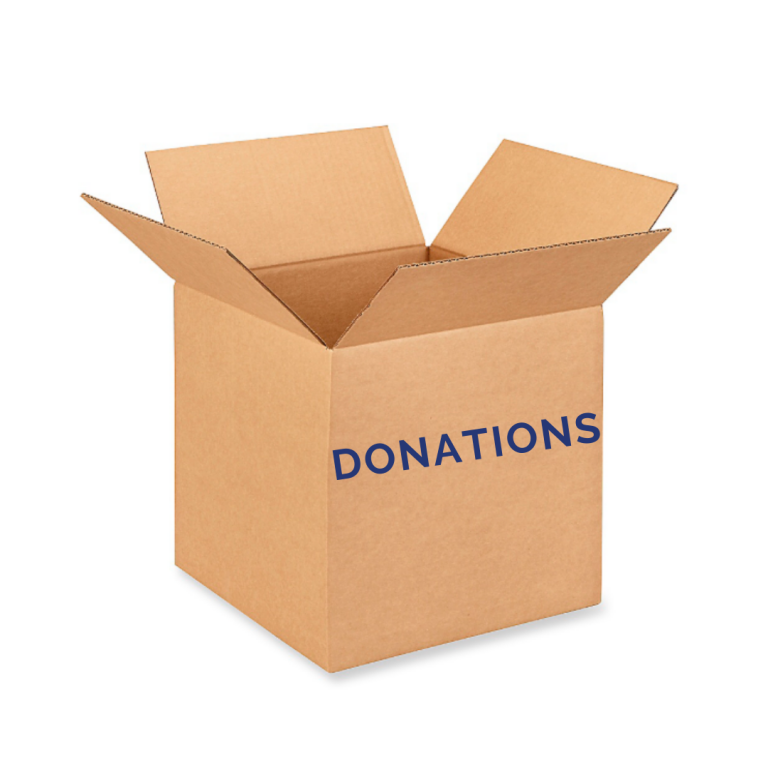 Box to Collect Donations