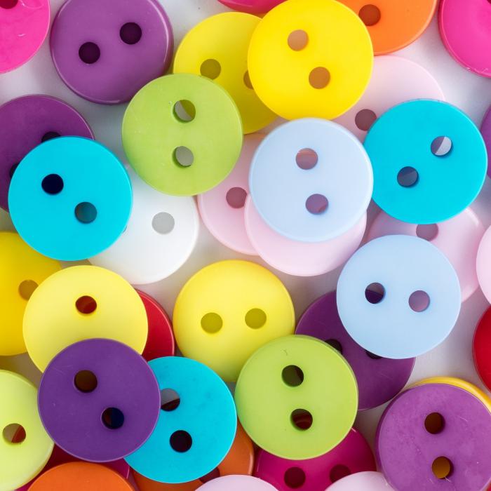 Many Multicolored Buttons